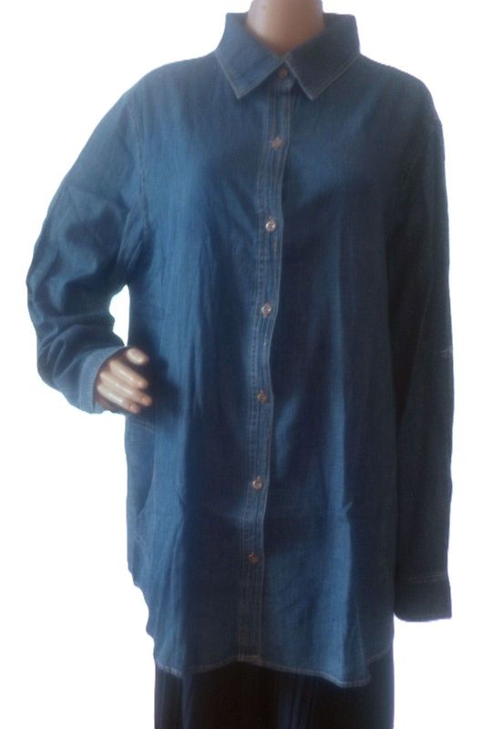 Jeanshemd in Denimqualität - Größe 5XL