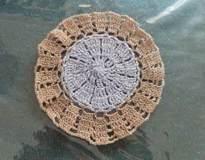 Häkeldeckchen, Glasuntersetzer