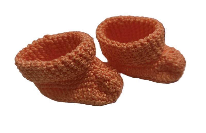 Handgefertigte Babybooties - Echte Handarbeit