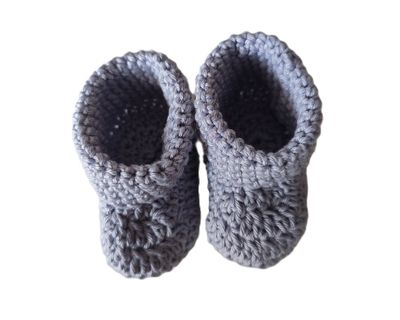 Babybooties, Babyschuhe - Fliederfarben