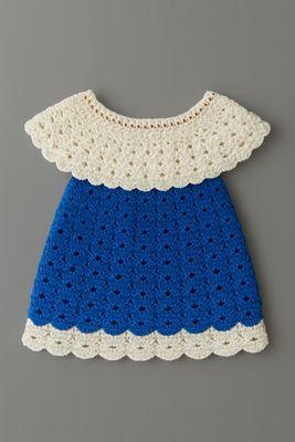 Babykleid, echte Handarbeit Gr. 68/74