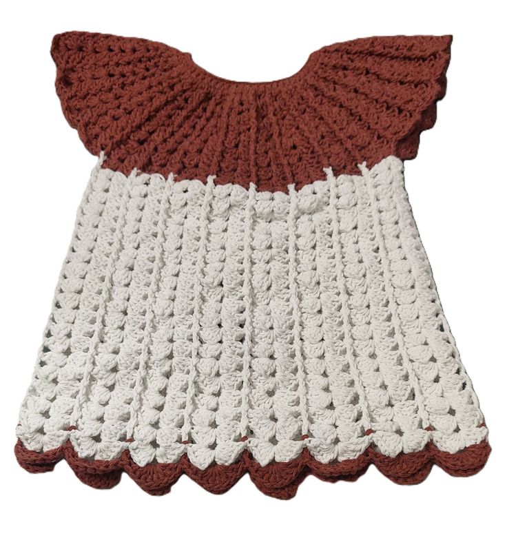 Mädchenkleid - echte Handarbeit. Gr. 92/98