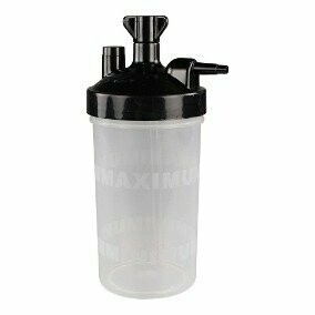 Vaso humidificador para concentrador o tanque salter lab