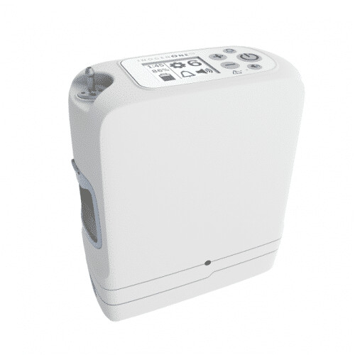 Concentrador portatil Inogen G5 con 1 pila de 8 celdas y 1 pila de 16 celdas de alta duracion