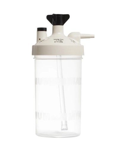 Vaso Humidificador Oxigeno Alto Flujo 6-15 LPM salter lab