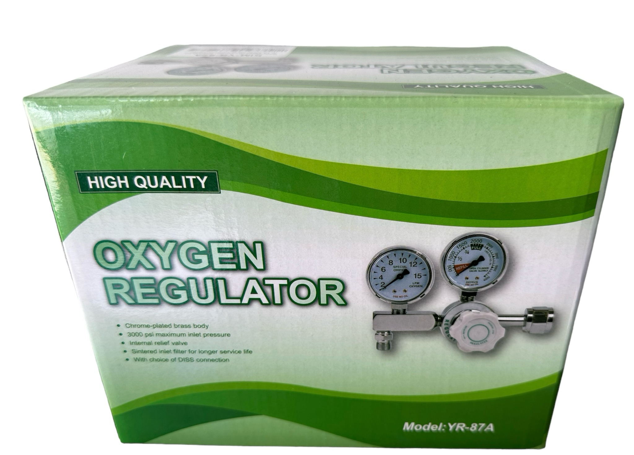 Regulador de Oxígeno medicinal CGA-540