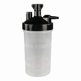 Vaso humidificador para concentrador o tanque salter lab Caja Con 50 Pzs