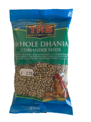 Coriander Seeds / Whole Dhania TRS 100g