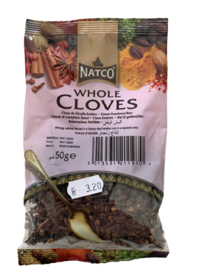 Whole Cloves Natco 50g