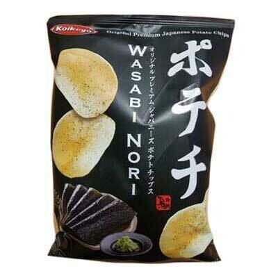 Potato Chips Wasabi Nori 100g