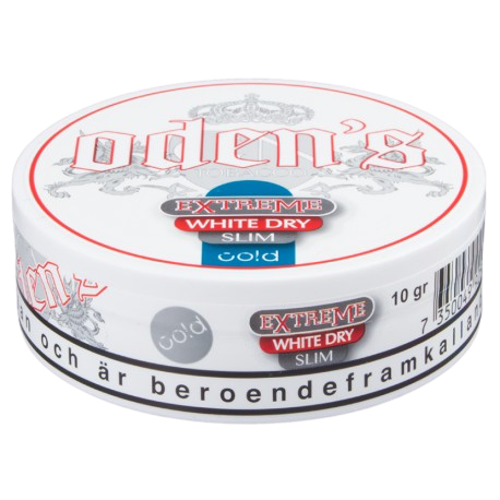 Oden's Cold Extreme White Dry Slim 10g