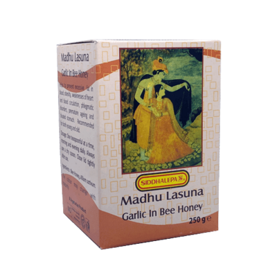 Madhu Lasuna Garlic in Bee Honey 250g