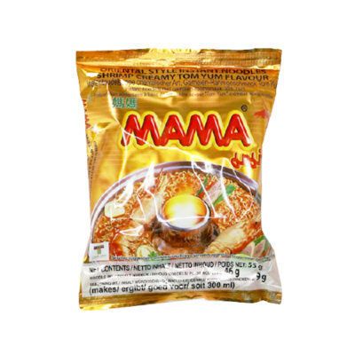 Mama Instantnudelsuppe Shrimp (Creamy Tom Yum) 55g