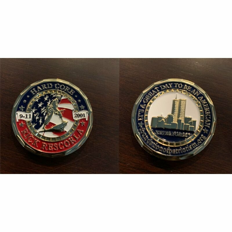 Commemorative Challenge Coin Rick Rescorla