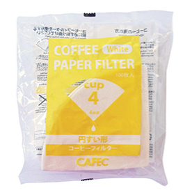 Traditional Cone Filter 4 Cups W 100 Sheets