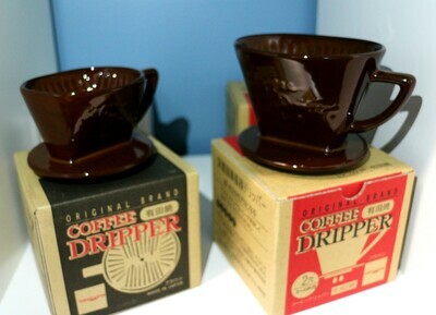 TRAPEZOID DRIPPER &amp; PAPER FILTER