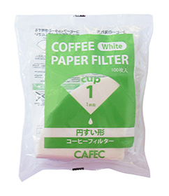 Traditional Cone Filter 1 Cup W 100 Sheets