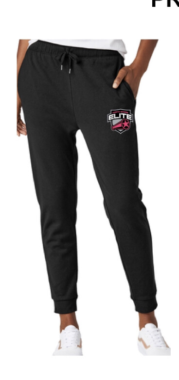 Ladies Embroidered Joggers