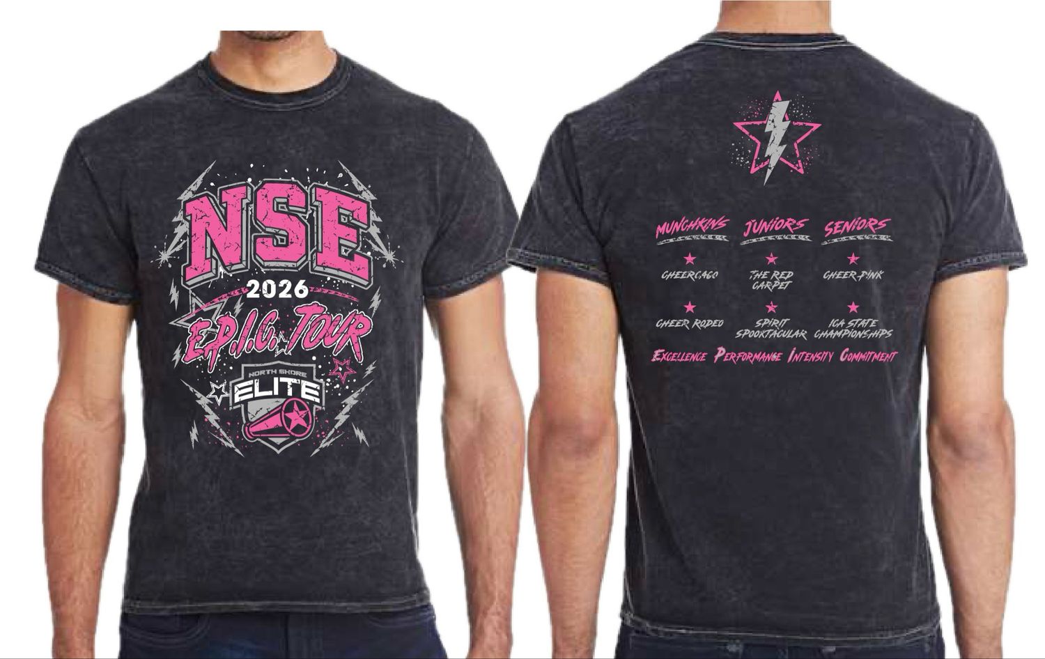 2026 NSE EPIC TOUR Unisex Tee Vintage
