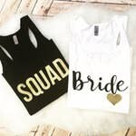 Squad or Bride Tank Tops