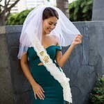 Bride To Be Sash & Veil Set