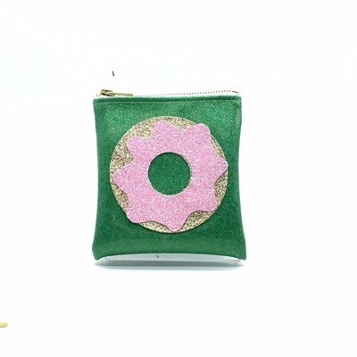 Frosted Donut Mini Clutch