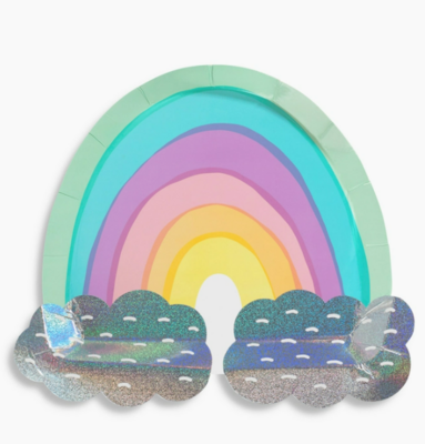 Over the Rainbow Plates & Napkins