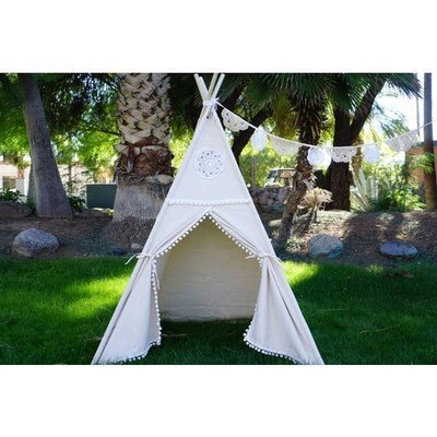 Children's Canvas Teepee (3 colors)