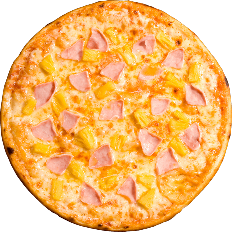 Pizza Hawaii + Mandarinen