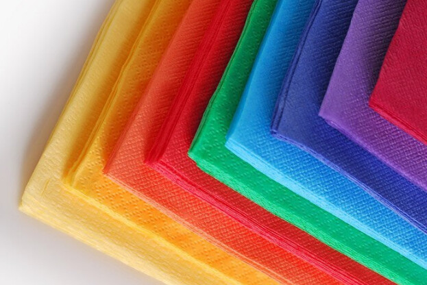 Servilleta papel 2 capas MICRO 40x40 cm color plegado 1/4. Caja 2160 servilletas