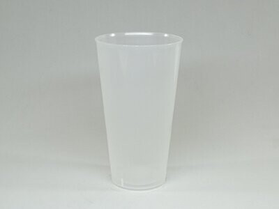 Vaso de CÓCTEL 470 cc plástico PP Flex REUTILIZABLE 20 lavados. Caja 420 vasos.