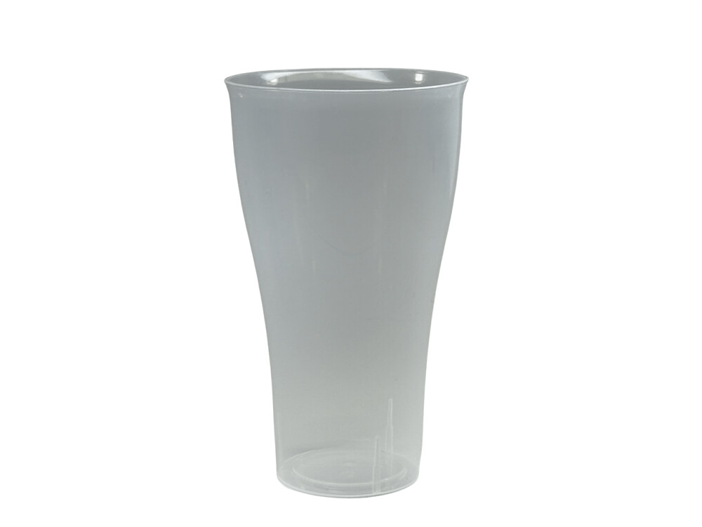 Vaso sidra plástico irrompible PP 500 ml.Caja 480 vasos