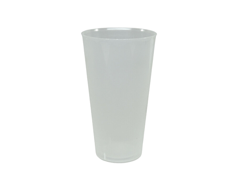 Vaso de CÓCTEL 470 cc plástico PP Flex REUTILIZABLE 20 lavados. Caja 420  vasos.