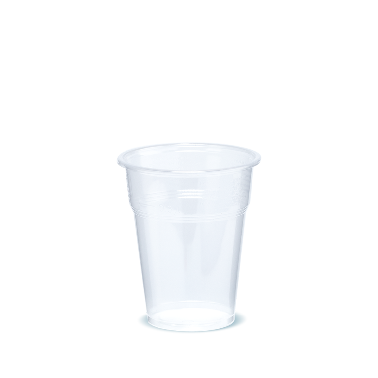 Vaso de plástico transparente 500 ml. Caja 1.000 Vasos.