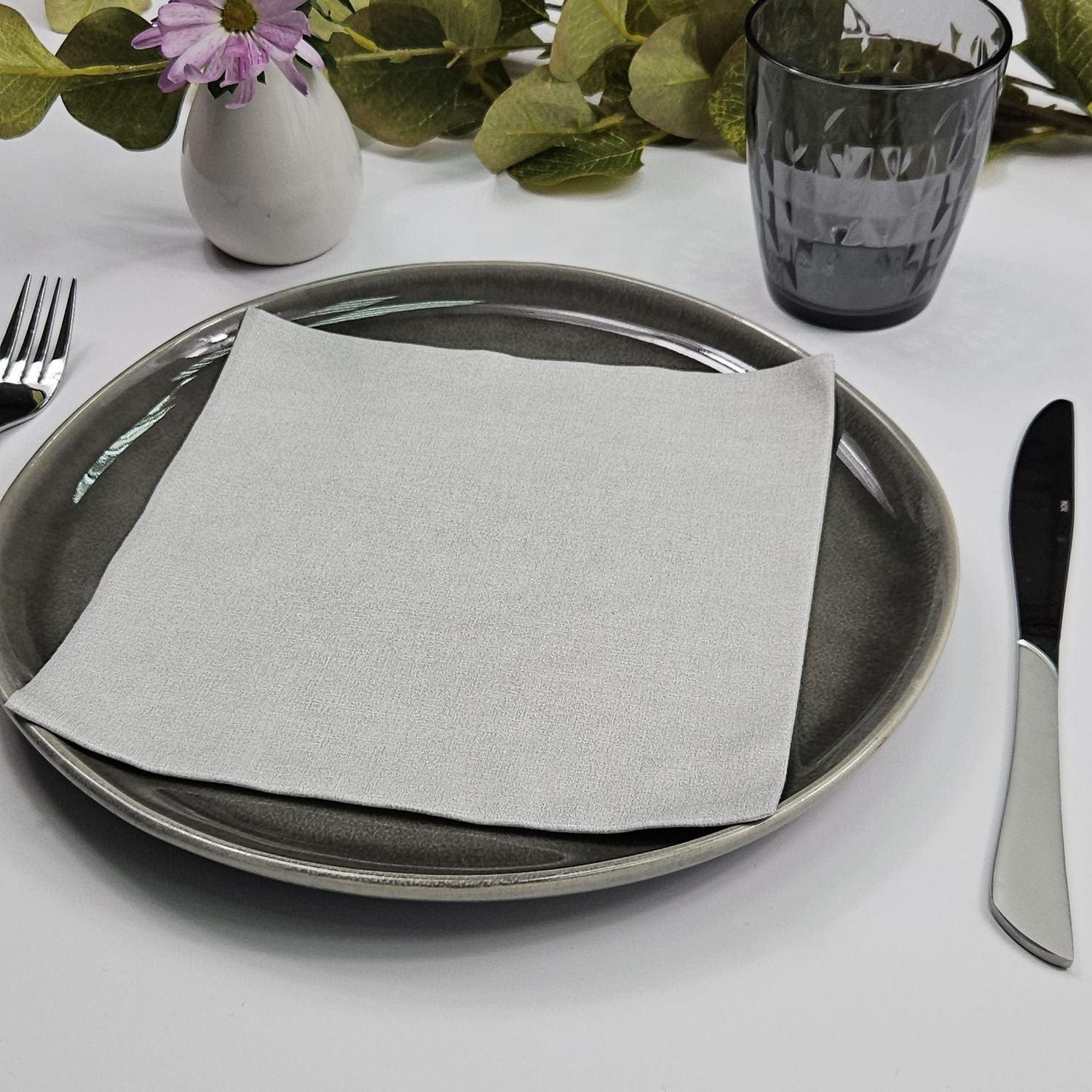 Servilleta tela desechable 40x40 cm. Caja 1.000 u. PERLA