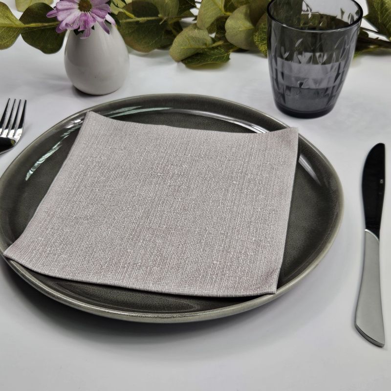 Servilleta tela desechable 40x40 cm. Caja 1.000 u. AMARANTO