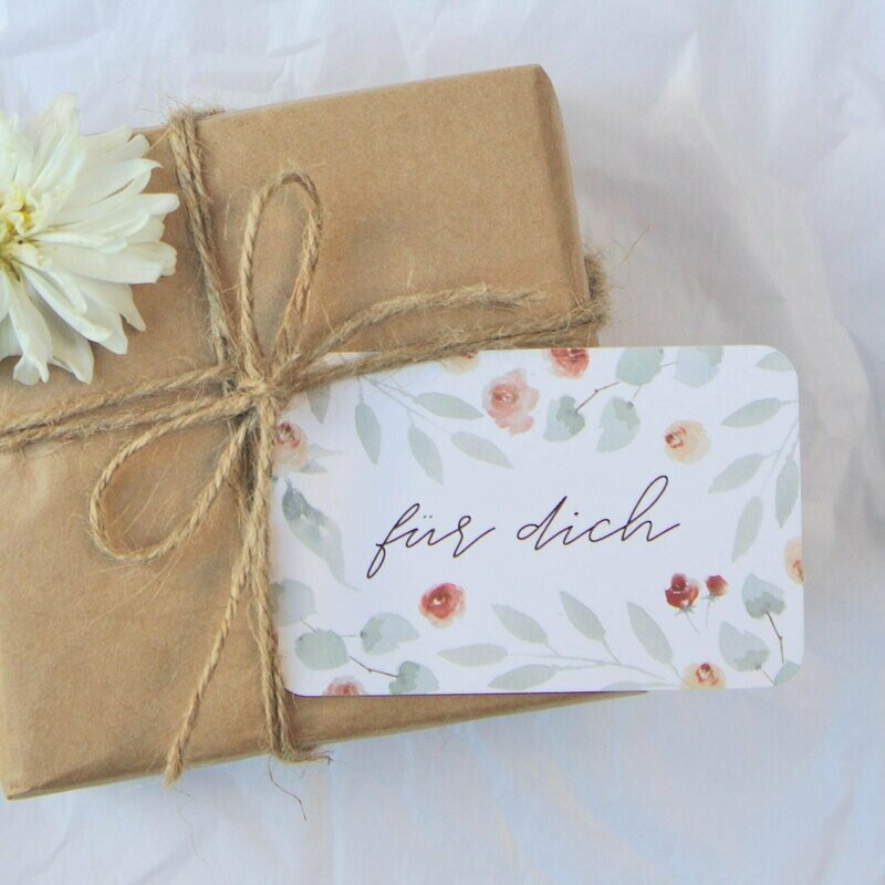 Minikarte "für dich" Blomor