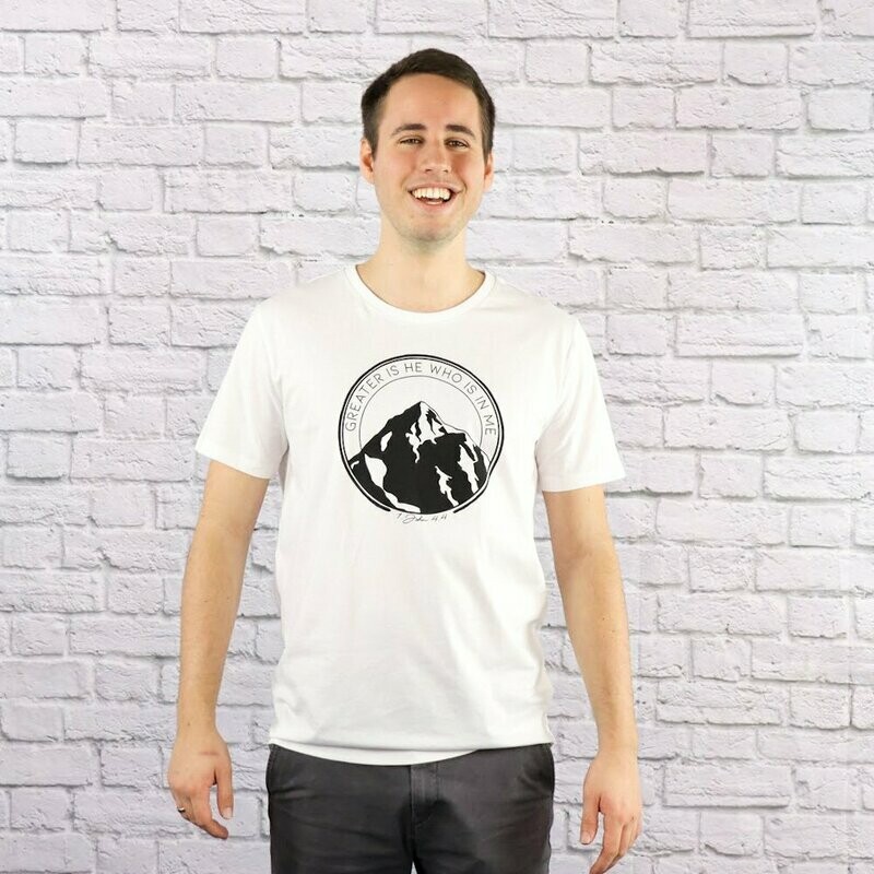 T-Shirt T-Shirt "Greater is he"