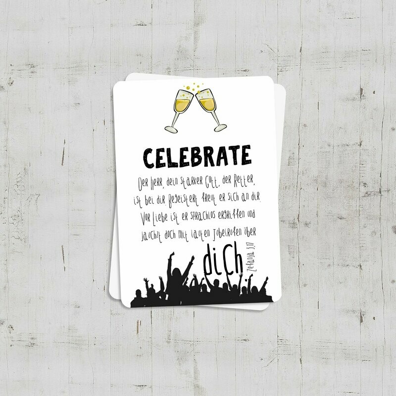 Karte Karte "Celebrate"