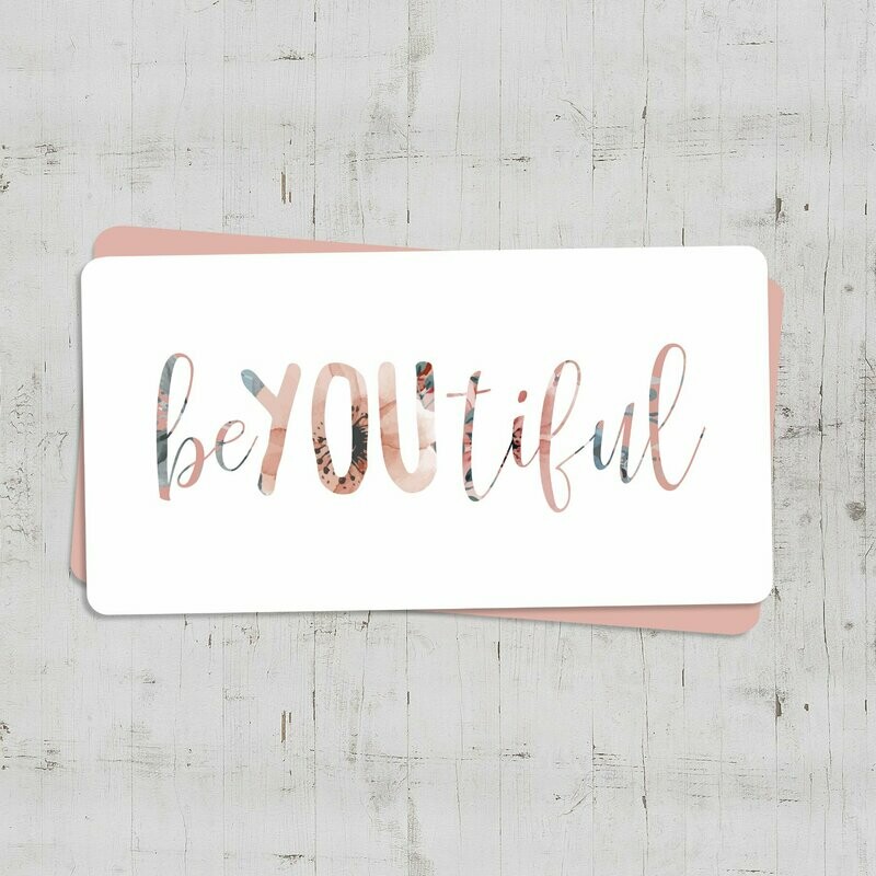 DIN-Lang Karte DIN-Lang Karte "beYOUtiful"