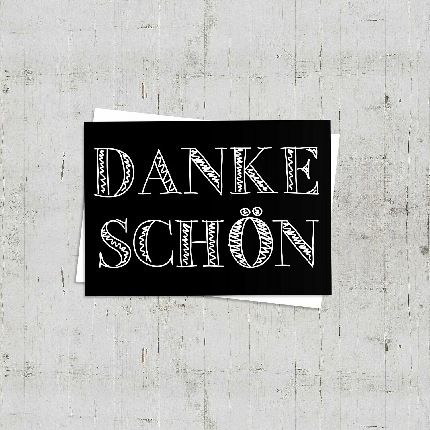 Karte Dankeschon