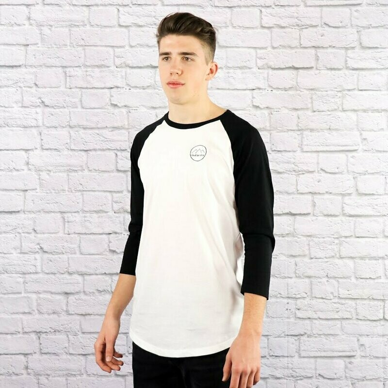 Baseballshirt Baseballshirt "Gud är stor"
