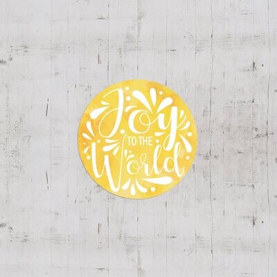 Minipostkarte "Joy to the world"