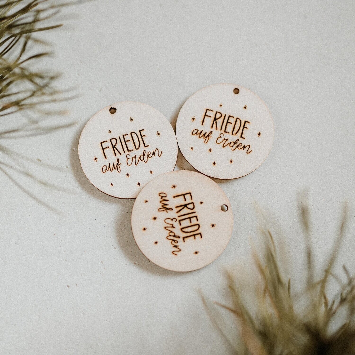 Geschenkanhänger "Friede auf Erden"