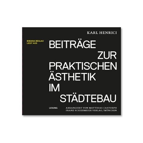 Beiträge zur praktischen Ästhetik im Städtebau DVD Beiträge zur praktischen Ästhetik im Städtebau DVD
