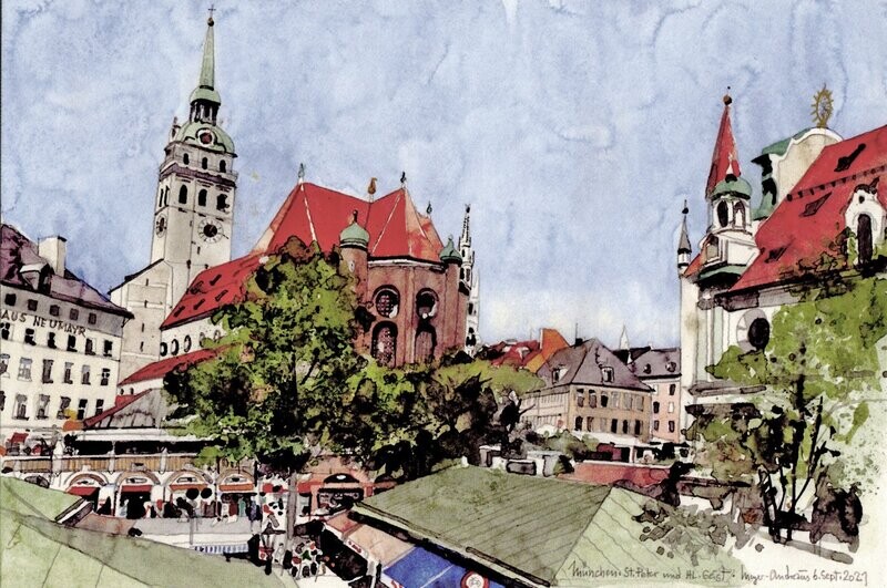 Aquarellkarten