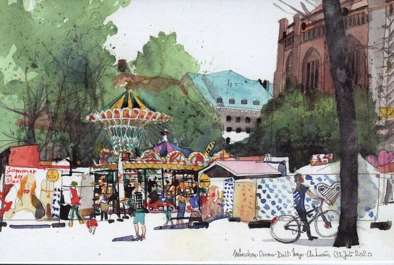 Aquarellkarten