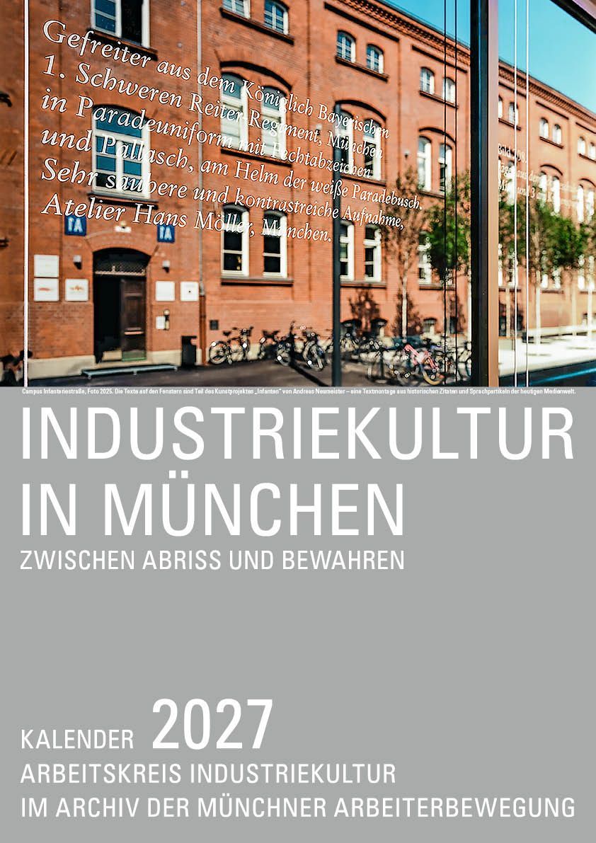 Industriekultur in München Kalender 2027