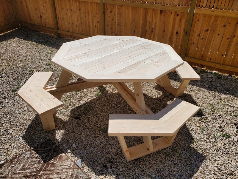 Octagon Picnic Table