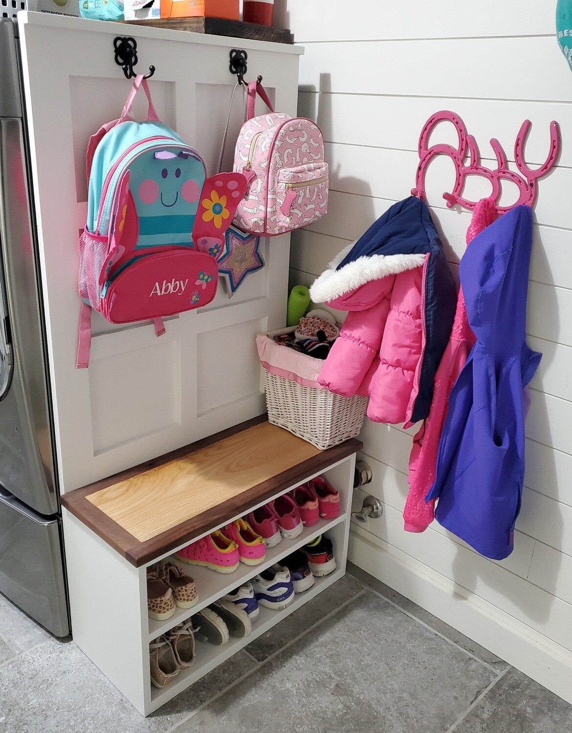 Child Size Hall Tree Bench